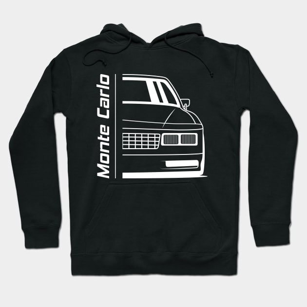 Racing Front Monte Carlo Art Hoodie by GoldenTuners